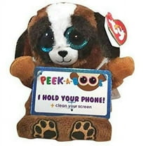 Ty Peek A Boos - Pups The Dog Phone Holder Screen Cleaner 6" Plush (With Fun Chops)