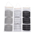 thumbnail image 1 of GOOHOCHY 3 bolsas de almacenamiento modernas para colgar en la pared, contenedores colgantes para el hogar., 1 of 8