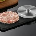 thumbnail image 2 of PASILI Hamburger Meat Food Mold Aluminum Alloy Round Hamburger Mold Bbq Beef Pie Burger Meat Press Household Kitchen Gadgets, 2 of 9