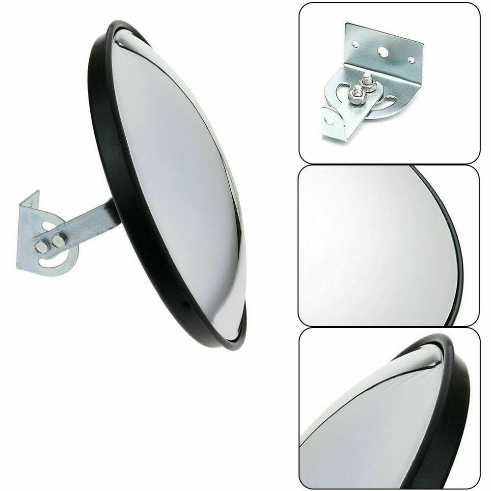 DLC Outdoor Traffic Wide-Angle Lens,Safety Mirror Indoor Anti-Theft Square Viewing Mirror,Supermarket Dead Angle Mirror Pc Road Convex Mirror，Blind Area Road Turning Traffic Mirro,Pc Mirror,40×60cm 