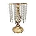 thumbnail image 1 of Portavelas Candelabros Gloria Soporte de florero de bodas 40cm Oro, 1 of 8