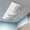 Black White, variant on Wildflower Leaf Fluorescent Light Covers, Grey Floral Botanical White Watercolor Magnetic Light Covers for Ceiling Lights, Fluorescent Ceiling Shade Filters for Classroom Bedroom Office 4x2Ft x 2PCS