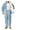 Blue, variant on Welding Protective Clothing Welder Welding Insulation Clothing Welder Anti-scalding Clothing Welding Work Clothes ,Easy to Operate