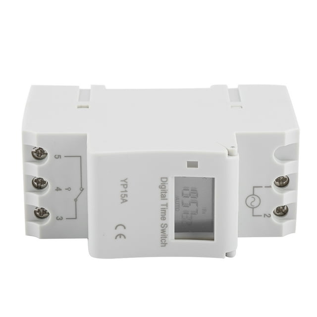 Timer Relay, Programmable AC220V / AC110V / DC24V / DC12V 16A Universal Programmable Timer Switch For Street Lamps Neon Lights For Electric Bells