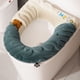 thumbnail image 1 of Household Toilet Seat Cushion Use Knitted Toilet Seat Cover Summer Season Washable Toilet Seat Cushion U Shape, 1 of 6