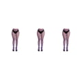 thumbnail image 1 of Sonducket 1 Pair Women Trend Suspender Pantyhose Tights Comfortable Dress to Fishnet Favors Hole Design Day Touch Attractive Socks Type1 NO1, 1 of 6