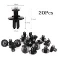 thumbnail image 4 of 6size 100pcs Clip Trim Car Push Pin Rivet Bumper Door Panel Retainer Fastener Kit, 4 of 7