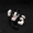 black, variant on MOC Licking Cat Building Set Cute Cow Cat Bricks Toy 62 Pieces