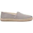 thumbnail image 2 of Toms Alpargata Rope Women's Vegan Cotton Slip On Espadrilles In Grey Size 5.5, 2 of 6