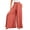 Watermelon Red, variant on Gerichy Pants for Women Flowy Dressy Casual Elastic High Waist Wide Leg Palazzo Pants with Pocket Womens Wide Leg Pants Flowy Drape Ruffle Drawstring Waist Pants