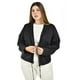 thumbnail image 4 of Chamarra deportiva con capucha Roman Fashion /Tallas Extras, 7372 (Negro) negro 40, 4 of 6