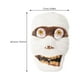 thumbnail image 2 of 2 uds máscara de terror de cara de miedo máscara de cara de miedo de Halloween máscara de mascarada de Cosplay de Halloween, 2 of 5