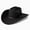 Black, variant on RESISTOL Mens Cowboy Black