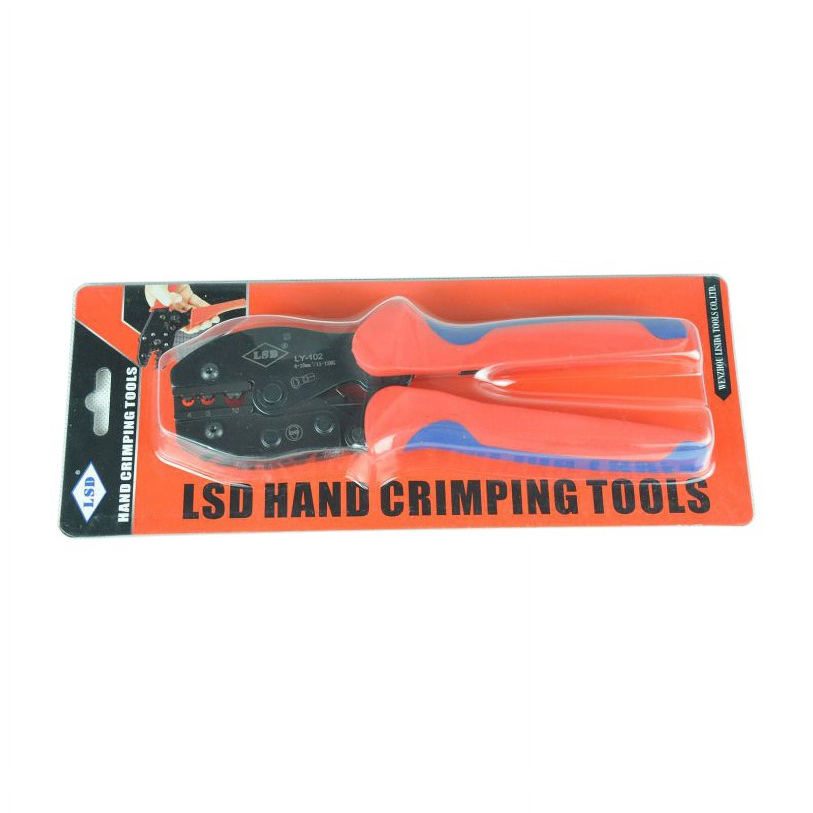 Crimping Pliers Electrician Special Applies to 4-10mm² Coaxial Cable Line,Manual Crimping Tool ,Durability That Lasts