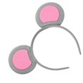 thumbnail image 2 of Unique Mouse Ears Headband For Parties Adorable Animal Ear Hair Hoop For Cosplay Mouse Ears Headbands Rat Ears Halloween Mouse Ear Headband Hair Hoop, 2 of 4