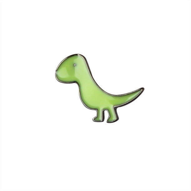 Guardurnaity Broches Dibujos animados Dinosaurios Joyería Esmalte Paquete de alfileres de solapa Insignia Suéter Clips Niños Accesorios artesanales Accesorios de disfraces XZ242 Guardurnaity AP010064-03
