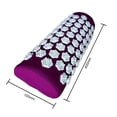 thumbnail image 3 of Almohada de masaje de acupresión de loto para aliviar el dolor de estrés, cojín para el cuello (púrpura) Likrtyny Para Estrenar, 3 of 4