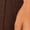 Chocolate Brown, variant on Women's High Waist Pleated Cotton Wrap Wide Leg Pants Trouser