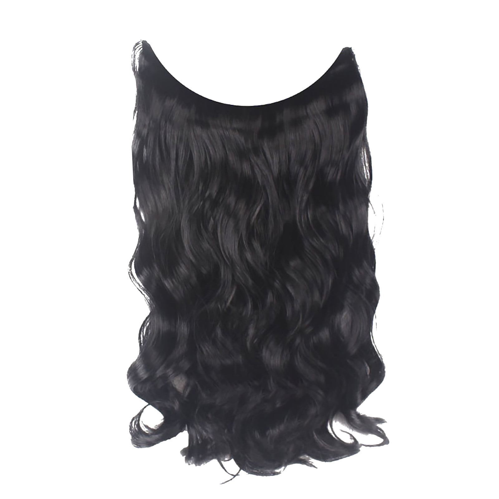 Curly Hair Long Wig Fishing Line High Temperature Wire Hair Extension  Piece,human hair lace front wigs,wigs for black women,lace front wigs -  