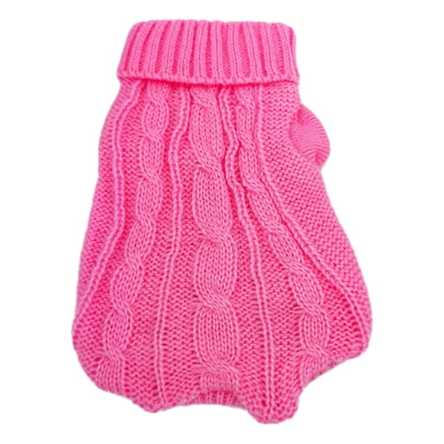 Jersey extrapequeño de punto para chihuahua, yorkshire terrier y chihuahuas miniatura, para hembras y machos pequeños, otoño-invierno, cachorros y gatos, longitud 23 cm (talla n.º 8)