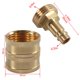 thumbnail image 2 of Adaptador de Manguera Giratorio Hembra A Hembra de 3/4 de Pulgada, Conexión Rápida de 1/2 Pulgada A 3/4 Pulgada para Grifo de Ducha Exterior de RV PF247007, 2 of 8