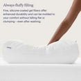 thumbnail image 3 of Purple TwinCloud Pillow | Adjustable Support for Soft or Firm Support, Perfect Side Sleeper Pillow, White (King), 3 of 6