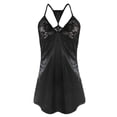 thumbnail image 2 of Lingerie en Dentelle pour Femmes Grande Taille Babydoll String XXXXXXL, 2 of 4