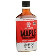 Pack of 8, Lakanto Sugar-Free Maple Syrup, 13 oz
