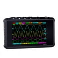 thumbnail image 1 of Mini Osciloscopio Digital DS213, 100 MS/S, 15 MHz, 4 Canales, de Bolsillo, USB, Multímetro, Pantalla LCD, 1 of 10