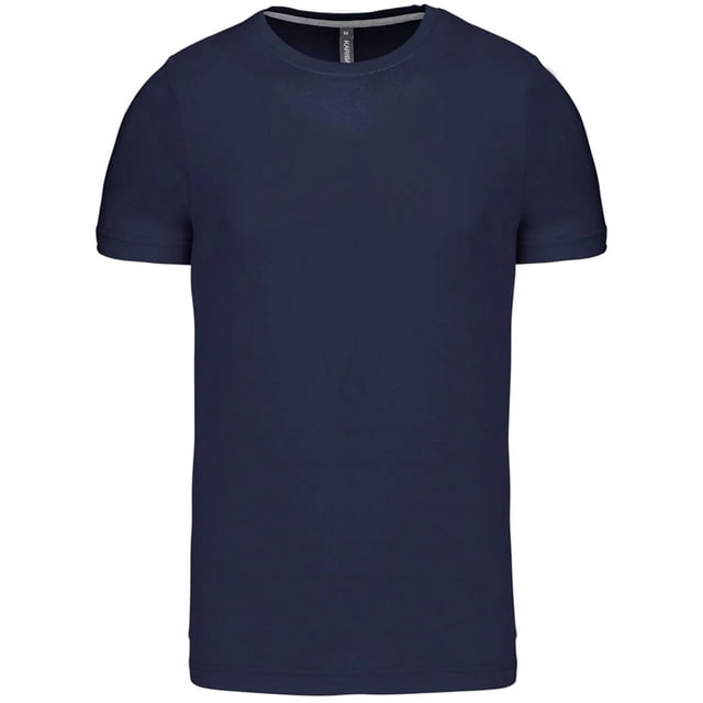 Kariban Mens Slim Fit Short Sleeve Crew Neck T-Shirt