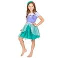 thumbnail image 2 of Disney The Little Mermaid Ariel Toddler Girls Cosplay Dress and Headband Toddler to Little Kid, 2 of 5