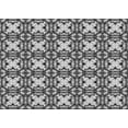 thumbnail image 1 of Ahgly Company Indoor Rectangle Patterned Silver Gray Area Rugs, 2' x 5', 1 of 6