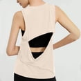 thumbnail image 4 of Lovskoo 2024 Workout Tank Tops for Women Open Back Shirts Sleeveless Gym Athletic Clothes Yoga Shirts Pink, 4 of 8