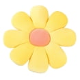 thumbnail image 2 of Daisy Flower Pillow Seat Cushion Soft Plush Floor Pillow for Office Chair and Home Decor Aesthetic Floral Throw Pillow for Reading Nook 21 Inches Yellow, 2 of 6