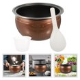 thumbnail image 1 of DRAFIDEEP Rice Cooker Replacement Parts Golden Non-stick Aluminum 1Pcs, 1 of 5