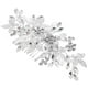 thumbnail image 4 of Peine lateral para novia, peine lateral para cabello de boda con diamantes de imitación, peine lateral para peinado, decoración para el cabello de flores, tocado nupcial, 4 of 4