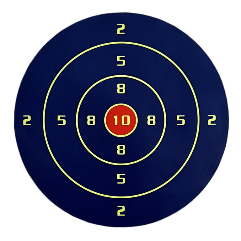 4 Inch Splatter Adhesive Bullseye Shooting Target Stickers - 200