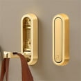 thumbnail image 5 of 1 Pcs Metal Folding Wall Hooks,Gold Heavy Duty Towel Hooks,Invisible Retractable Coat Hooks,Single Robe Hooks,Easy Installation,for Bathroom Kitchen Closet Entryway By Scheam, 5 of 8
