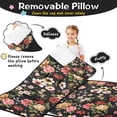 thumbnail image 3 of Pioneer Flower Floral Print Pattern Toddler Nap Mats for Kids Preschool,Sleeping Mat Bag or Kids,Toddler Sleeping Bag,Toddler Nap Mat or Daycare, 3 of 6