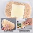 thumbnail image 4 of Estera de jabón antideslizante de PVC para baño, bandeja de ahorro ecológica para mantener seco, almohadilla a prueba de moho, drenaje creativo, 4 of 4
