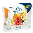thumbnail image 3 of Glade PlugIns Scented Oil Air Freshener Refill, Hawaiian Breeze, 4 refills, 2.68 Fluid Ounces, 3 of 4