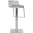 thumbnail image 6 of SAFAVIEH Natania Swivel Bar Stool Grey, 6 of 6