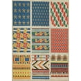 thumbnail image 1 of Ahgly Company Indoor Rectangle Patterned Tan Brown Novelty Area Rugs, 5' x 8', 1 of 6
