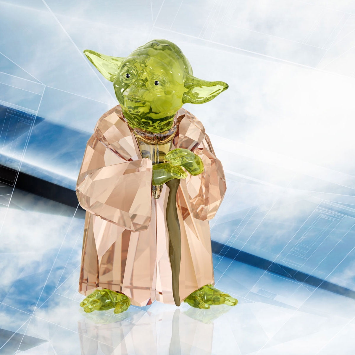 Swarovski Star Wars Master Yoda Crystal Figurine - Walmart.com Swarovski Star Wars Master Yoda Crystal Figurine - Walmart.com