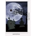 thumbnail image 2 of EREHome Polyester Fabric Photo Background 5x7ft Halloween Theme Tombstone Photography Backdrop Studio Props, 2 of 2