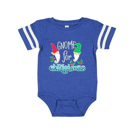 

Inktastic Gnome for Christmas with Holly Gift Baby Boy or Baby Girl Bodysuit