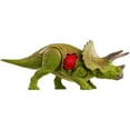 thumbnail image 4 of Jurassic World Battle Damage Triceratops Dinosaur Figure- Walmart Exclusive, 4 of 6