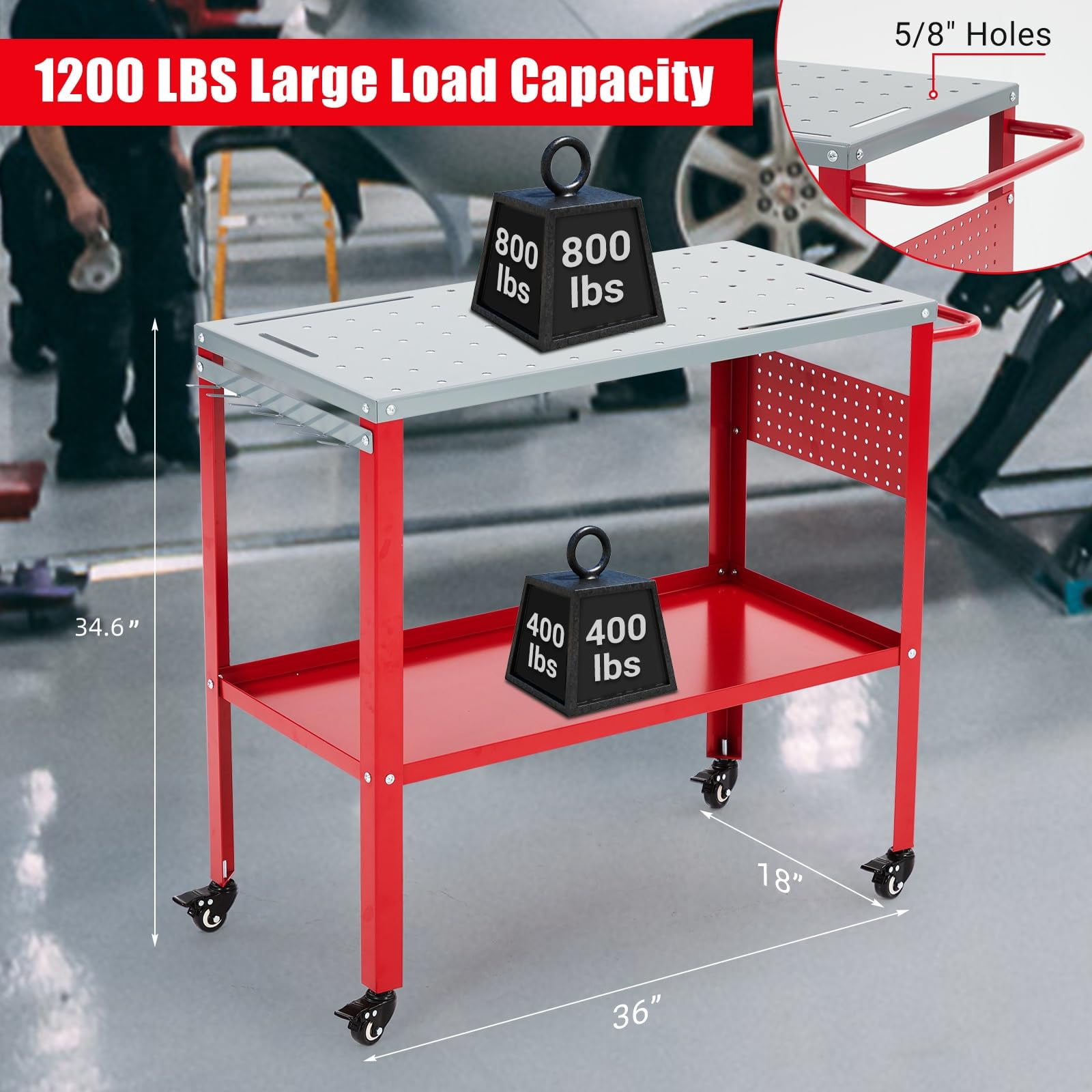 Portable Welding Workbench 36
