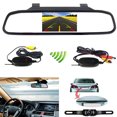 thumbnail image 1 of Wireless 4.3" TFT Rearview Mirror Car Rear View Camera HD Video Parking LED Night Vision CCD Parking System Car Styling, 1 of 10