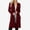 Red, variant on Idoravan Cardigans for Women Spring Fashion Women Long Sleeve Solid Cardigan Autumn Casual Coat Blouse Top